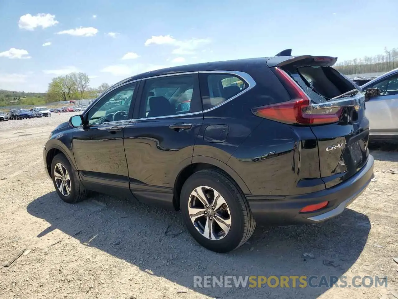 2 Фотография поврежденного автомобиля 5J6RW2H25ML018774 HONDA CRV 2021