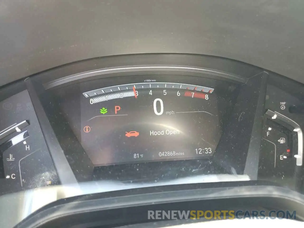 9 Фотография поврежденного автомобиля 5J6RW2H25ML018774 HONDA CRV 2021