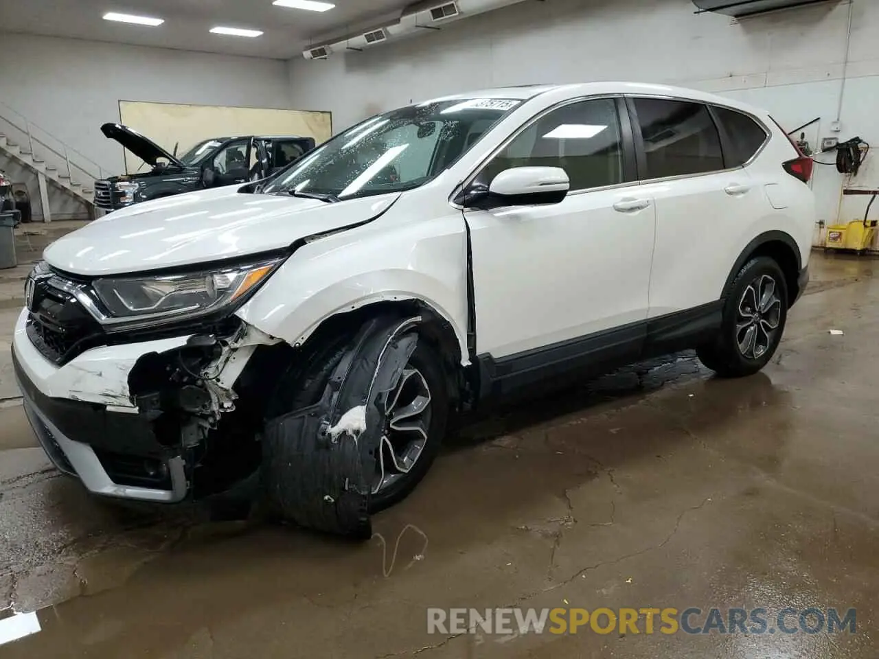 1 Photograph of a damaged car 5J6RW2H50ML006140 HONDA CRV 2021