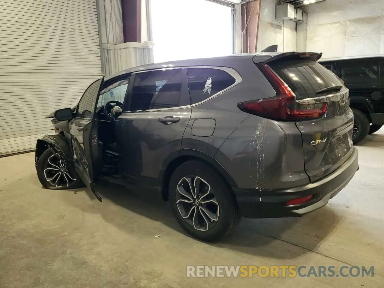 2 Фотография поврежденного автомобиля 5J6RW2H50ML014139 HONDA CRV 2021