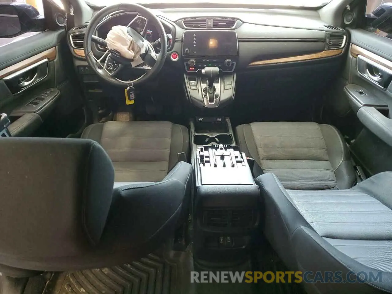 8 Фотография поврежденного автомобиля 5J6RW2H50ML014139 HONDA CRV 2021