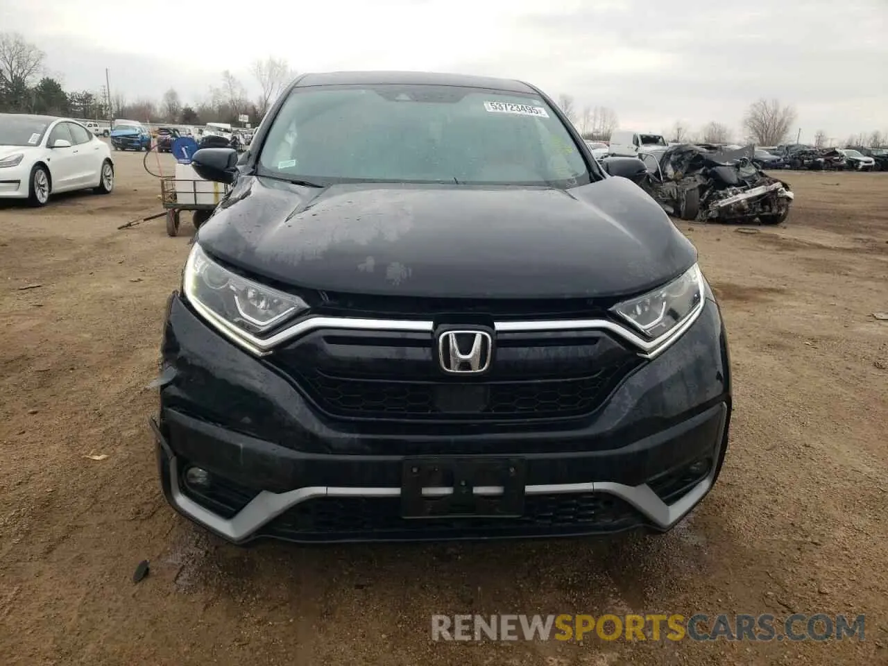 5 Фотография поврежденного автомобиля 5J6RW2H51ML021939 HONDA CRV 2021