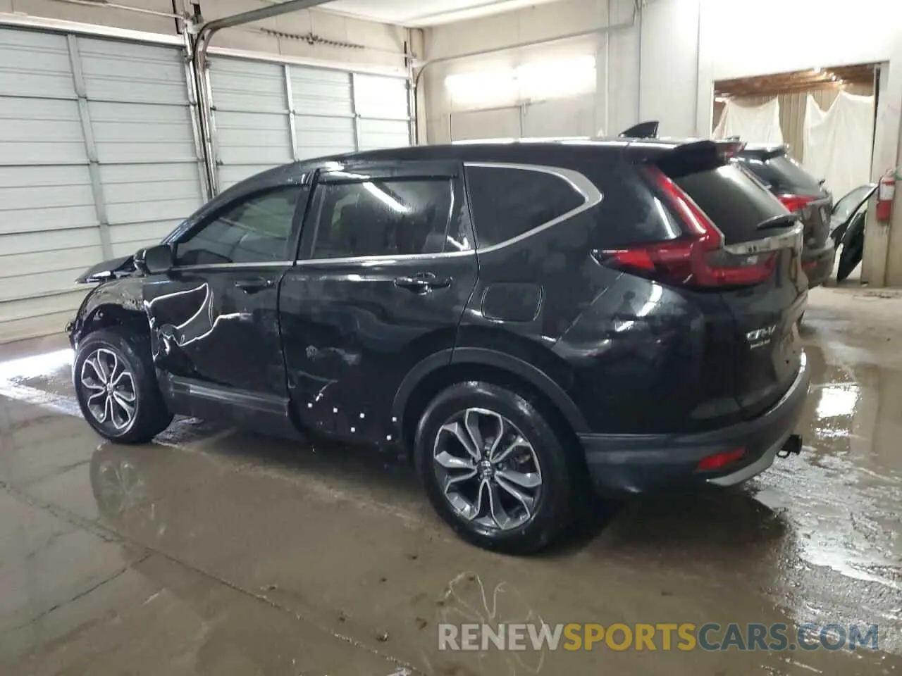 2 Photograph of a damaged car 5J6RW2H55ML005551 HONDA CRV 2021