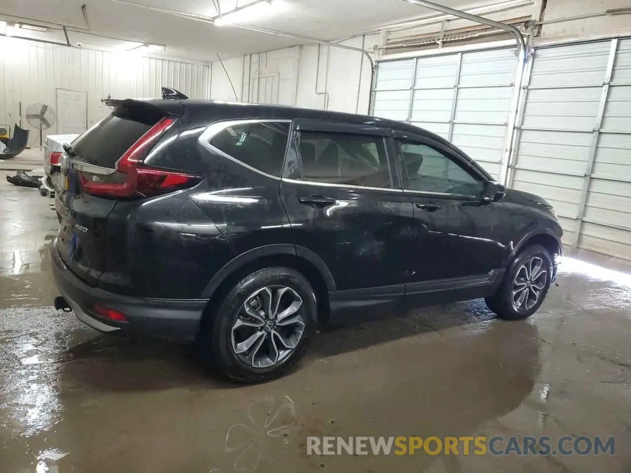 3 Photograph of a damaged car 5J6RW2H55ML005551 HONDA CRV 2021