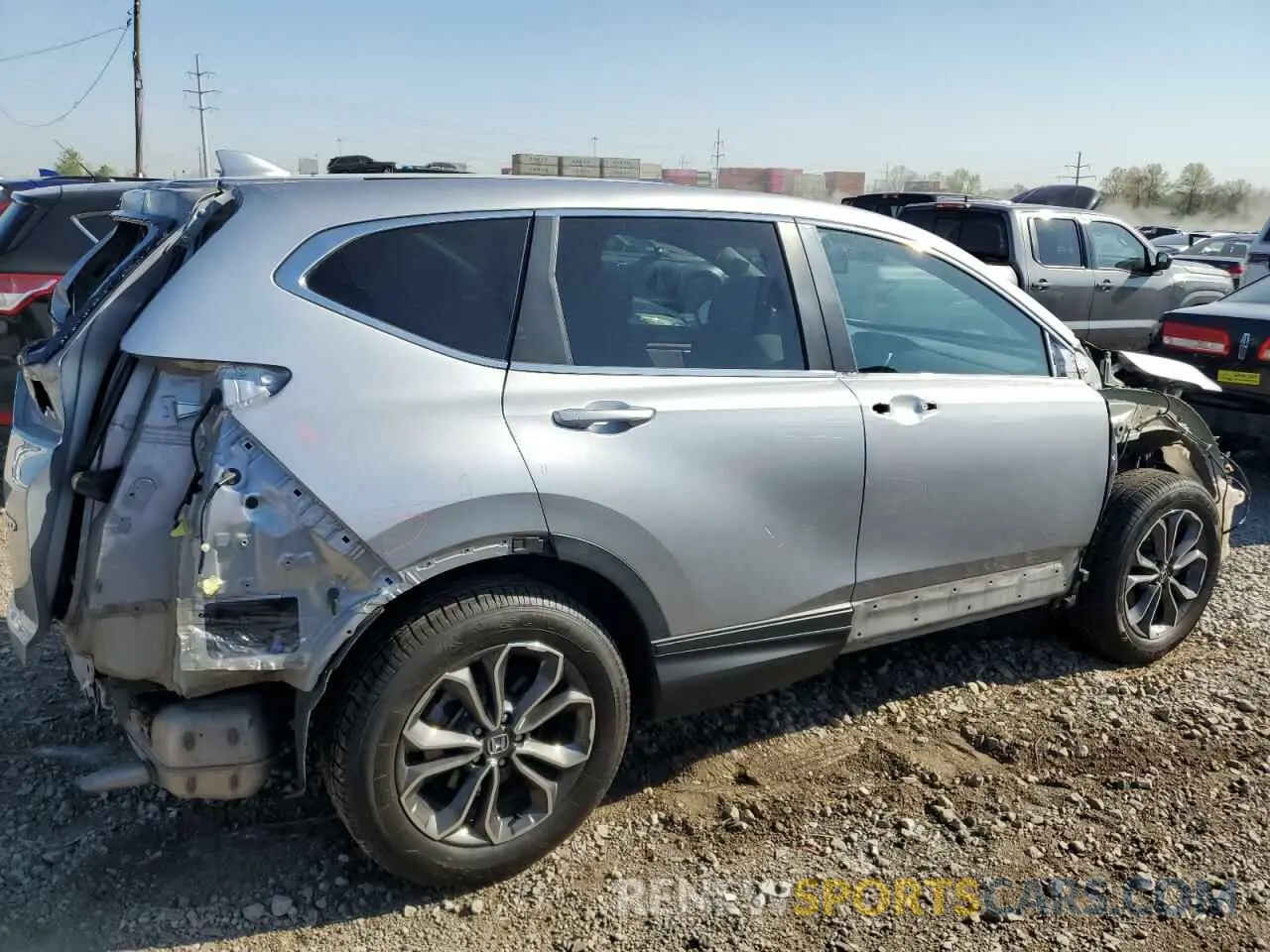 3 Photograph of a damaged car 5J6RW2H56MA016263 HONDA CRV 2021