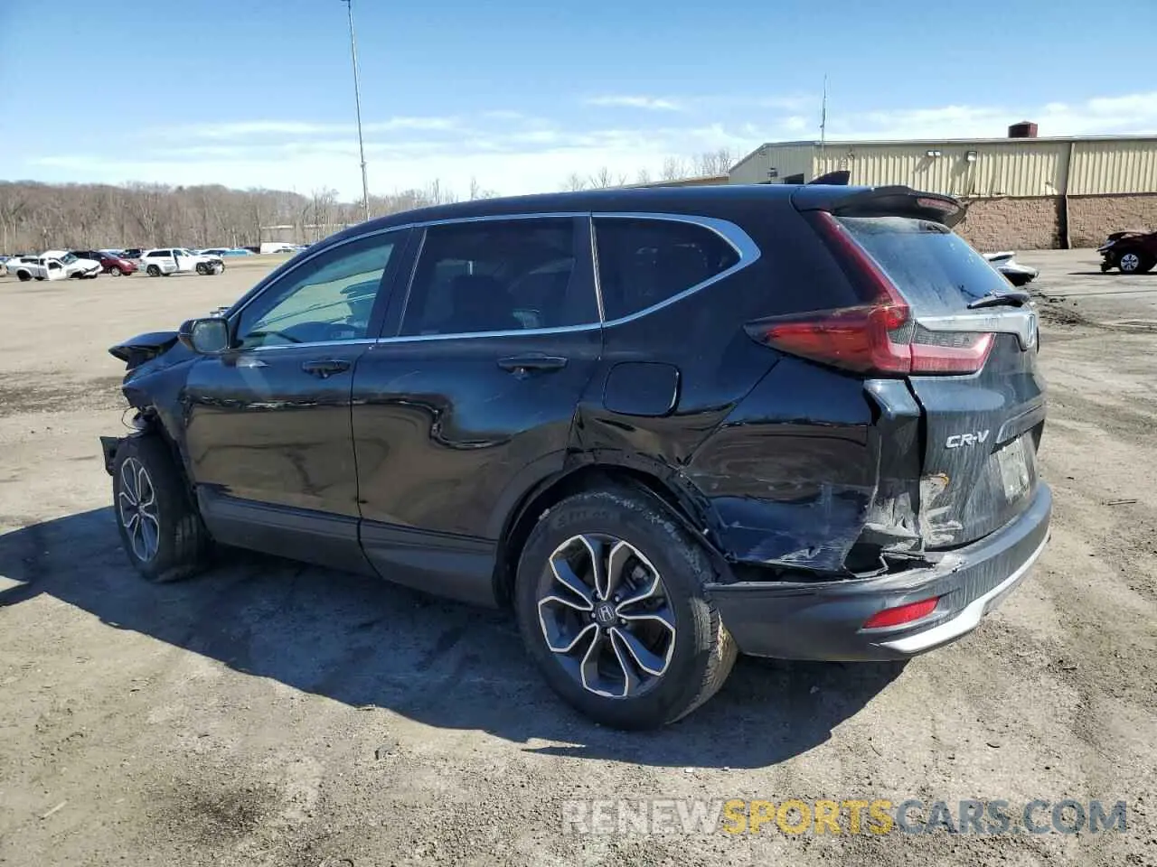 2 Photograph of a damaged car 5J6RW2H59MA007458 HONDA CRV 2021