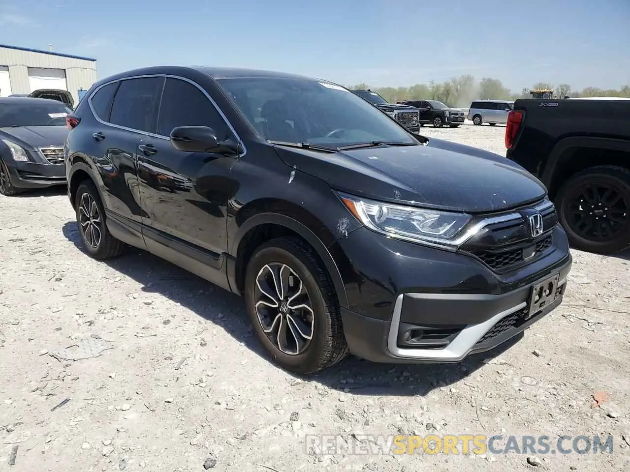 4 Фотография поврежденного автомобиля 5J6RW2H59ML001762 HONDA CRV 2021