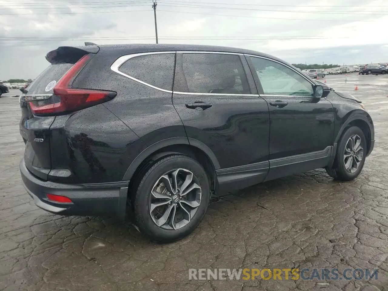 3 Photograph of a damaged car 5J6RW2H81MA000708 HONDA CRV 2021