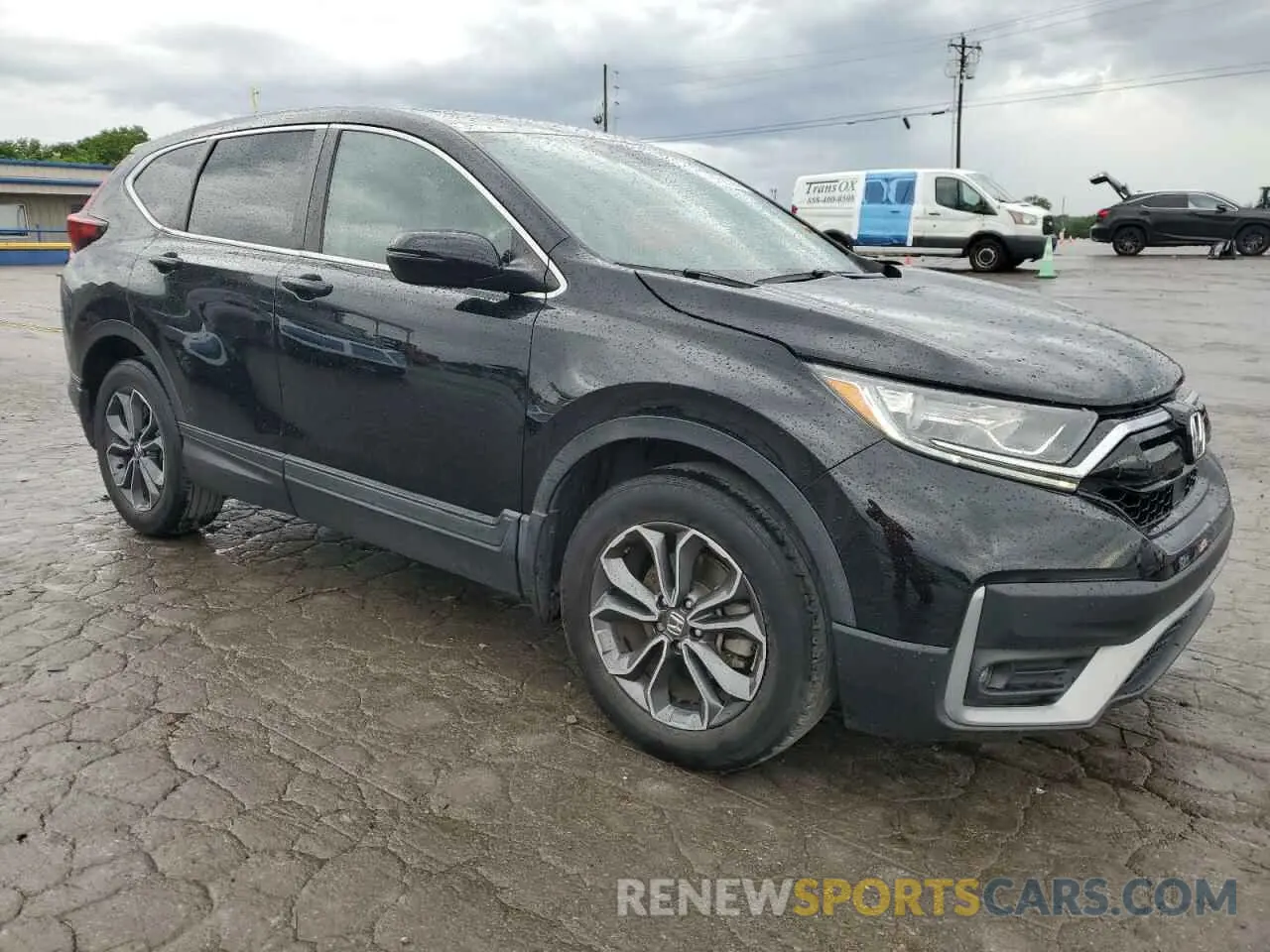 4 Photograph of a damaged car 5J6RW2H81MA000708 HONDA CRV 2021