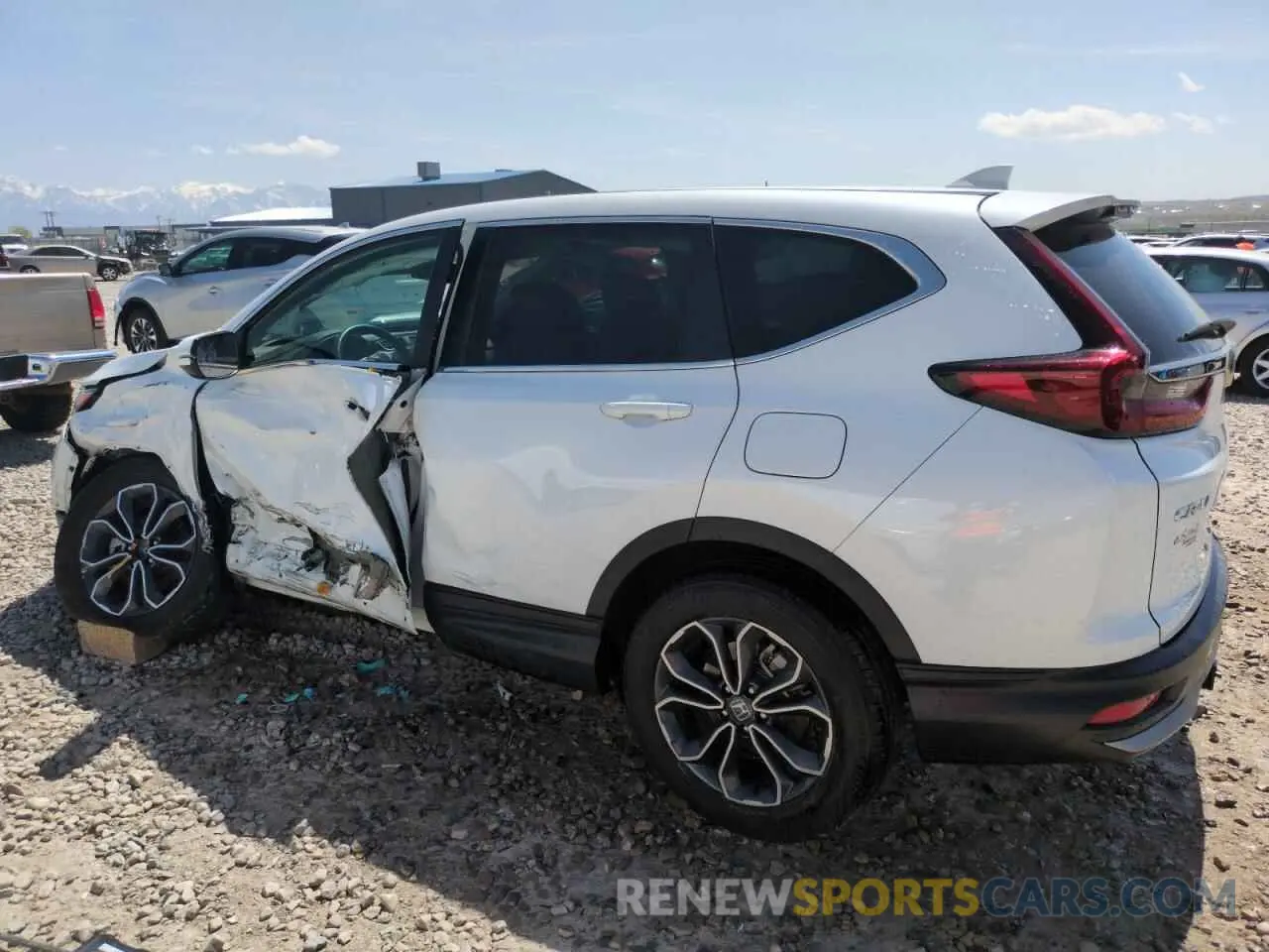 2 Photograph of a damaged car 5J6RW2H83MA002430 HONDA CRV 2021