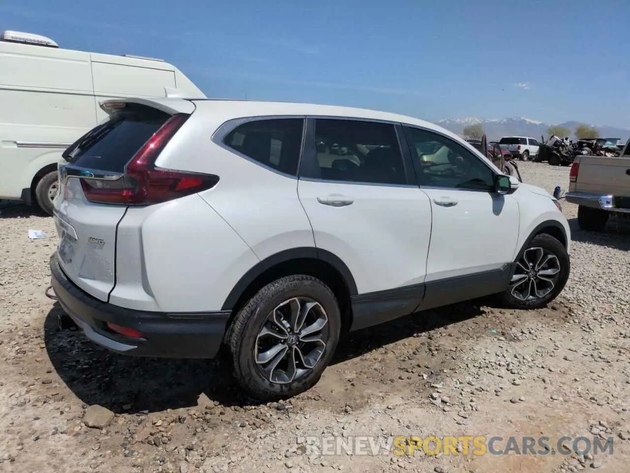 3 Photograph of a damaged car 5J6RW2H83MA002430 HONDA CRV 2021