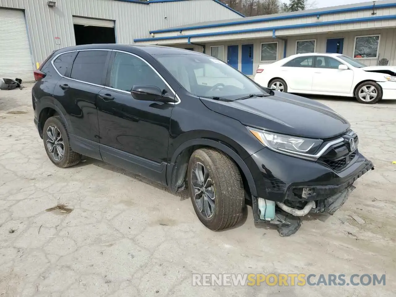 4 Фотография поврежденного автомобиля 5J6RW2H85MA006799 HONDA CRV 2021