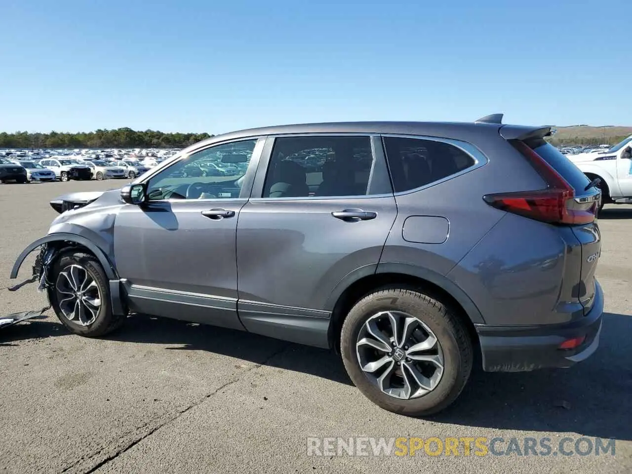 2 Photograph of a damaged car 5J6RW2H89ML003408 HONDA CRV 2021