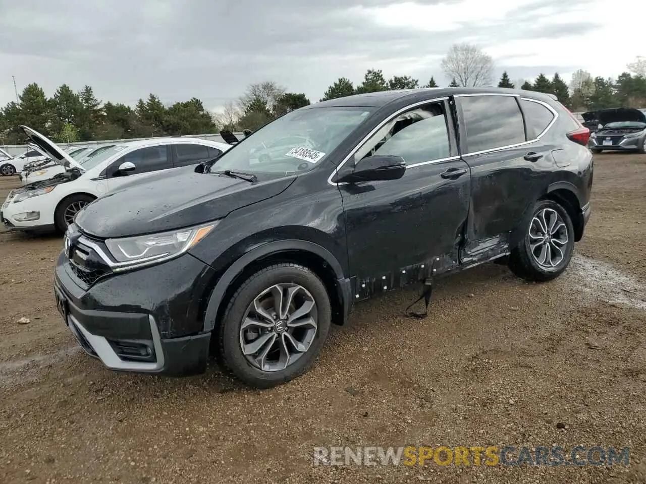 1 Фотография поврежденного автомобиля 5J6RW2H8XML007077 HONDA CRV 2021