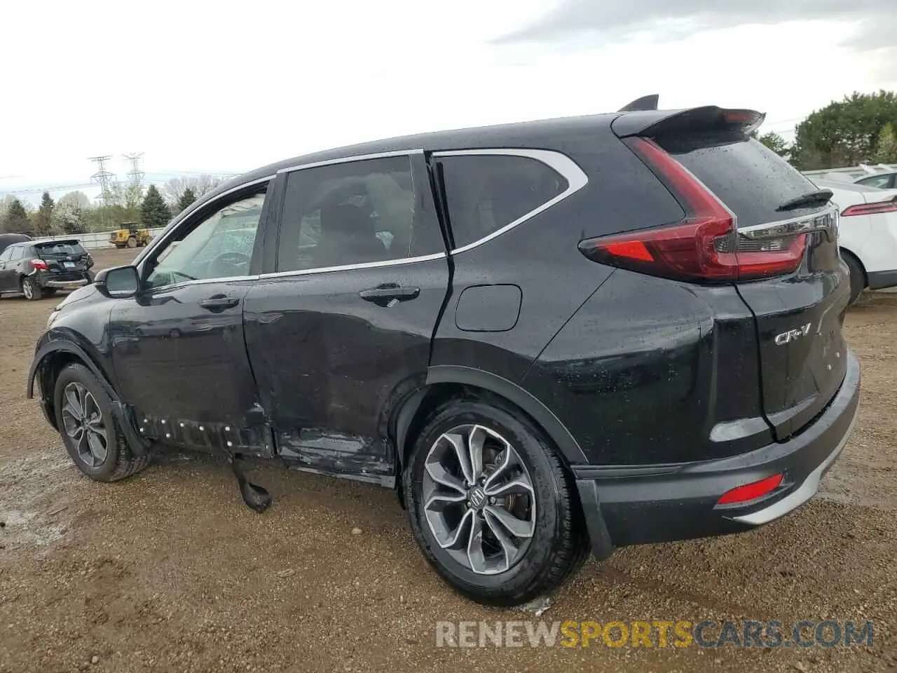2 Фотография поврежденного автомобиля 5J6RW2H8XML007077 HONDA CRV 2021