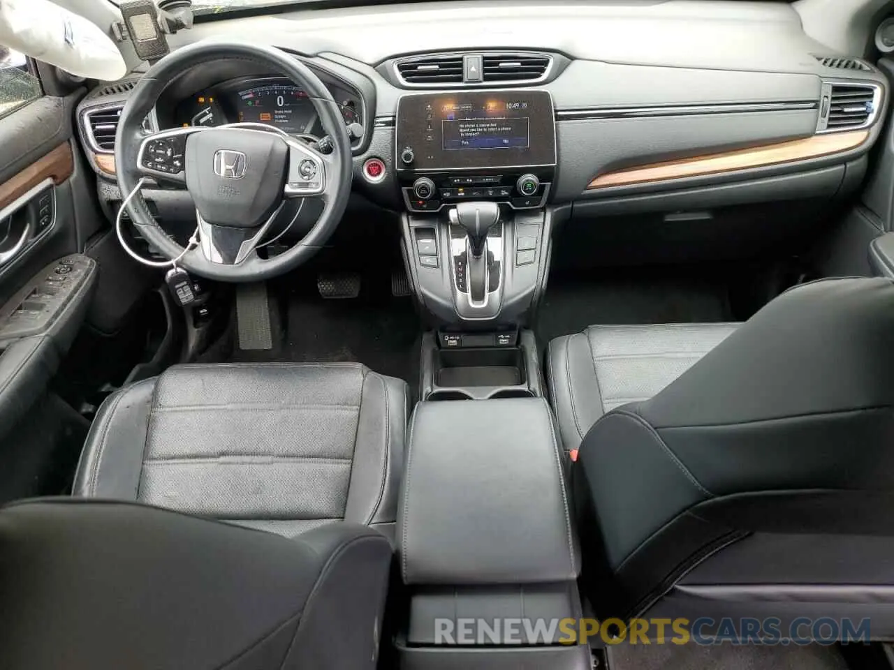8 Фотография поврежденного автомобиля 5J6RW2H8XML007077 HONDA CRV 2021