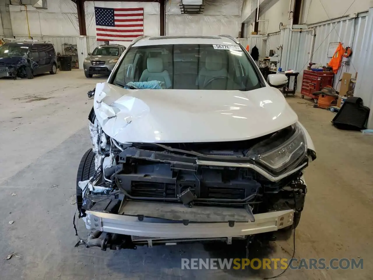5 Photograph of a damaged car 5J6RW2H92ML022200 HONDA CRV 2021
