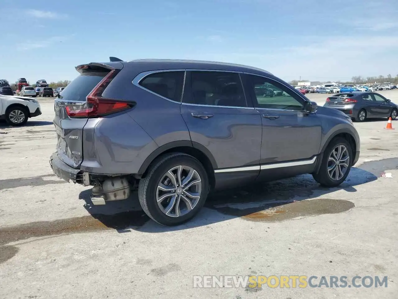 3 Photograph of a damaged car 5J6RW2H94ML019220 HONDA CRV 2021