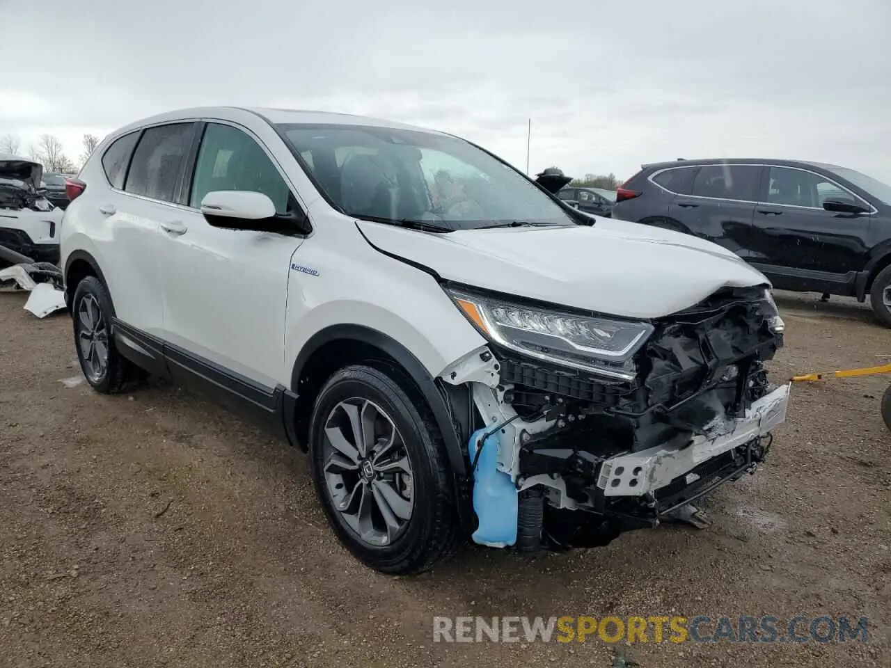 4 Фотография поврежденного автомобиля 7FART6H52ME032591 HONDA CRV 2021