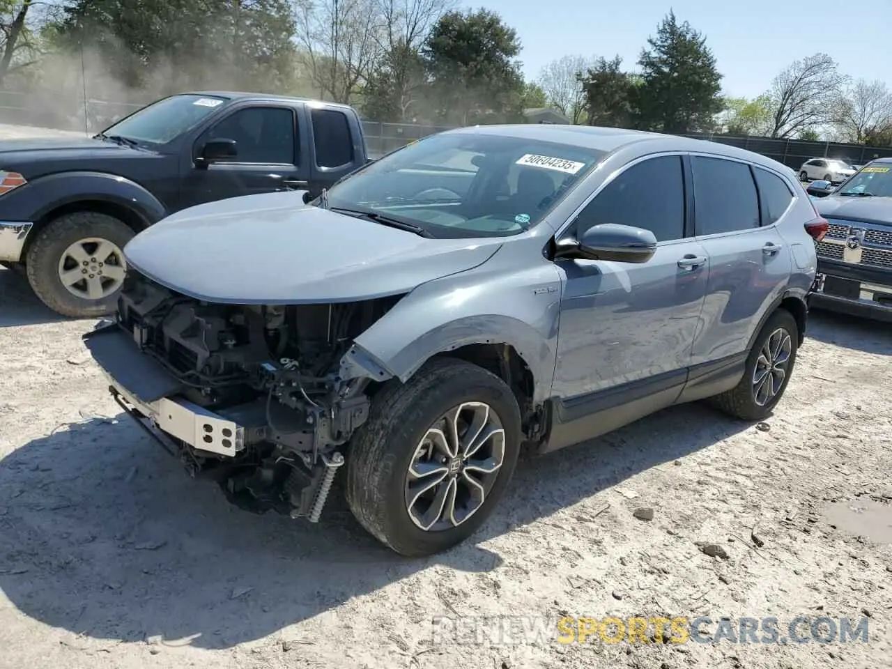 1 Photograph of a damaged car 7FART6H58ME014371 HONDA CRV 2021
