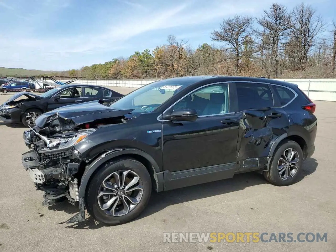 1 Photograph of a damaged car 7FART6H83ME003739 HONDA CRV 2021