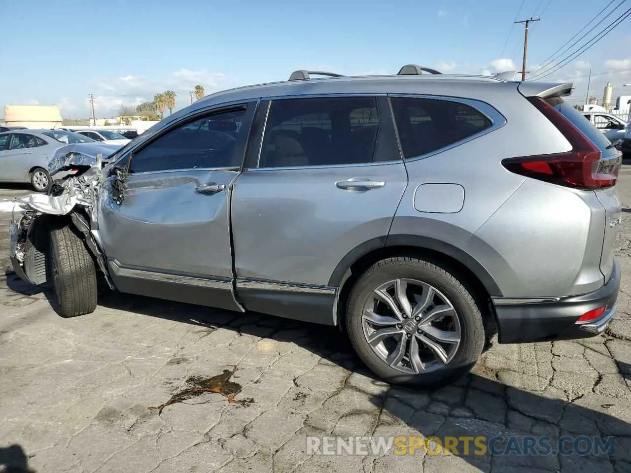 2 Photograph of a damaged car 7FART6H96ME023606 HONDA CRV 2021