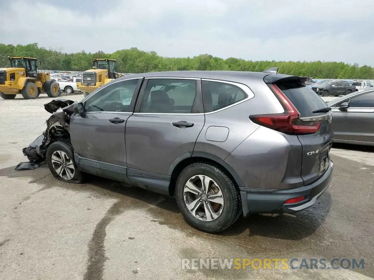 2 Фотография поврежденного автомобиля 7FARW1H2XME011553 HONDA CRV 2021