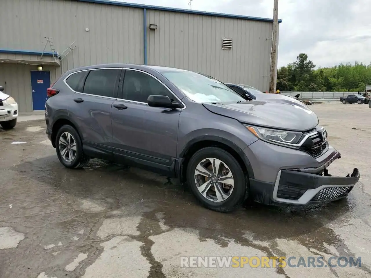 4 Фотография поврежденного автомобиля 7FARW1H2XME011553 HONDA CRV 2021