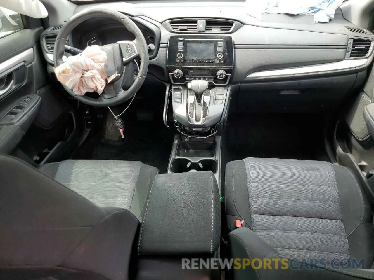 8 Фотография поврежденного автомобиля 7FARW1H2XME011553 HONDA CRV 2021