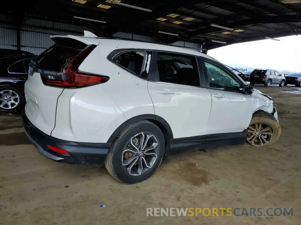 3 Photograph of a damaged car 7FARW1H51ME017624 HONDA CRV 2021