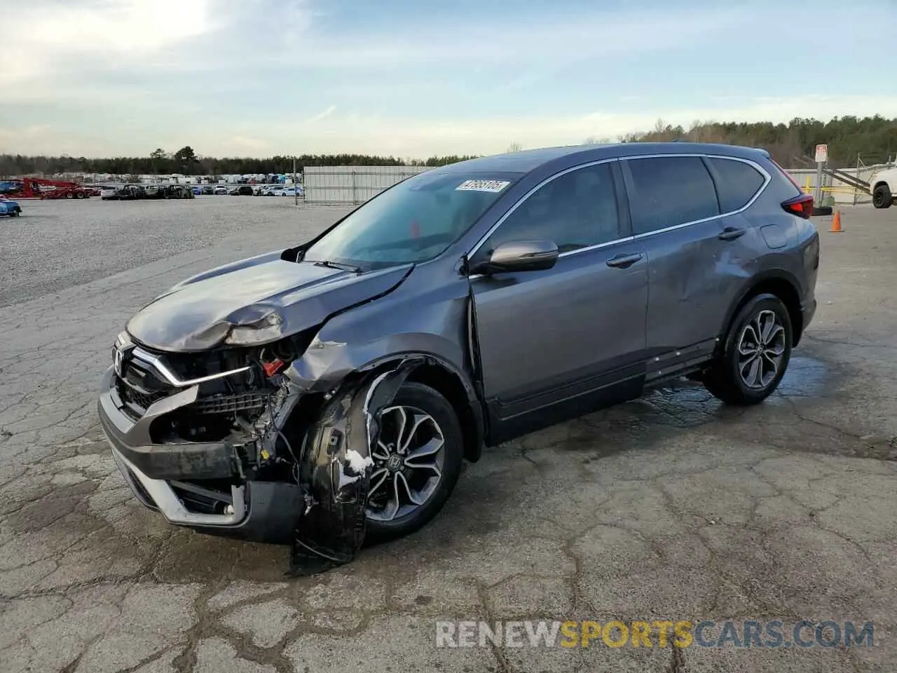 1 Photograph of a damaged car 7FARW1H53ME012781 HONDA CRV 2021