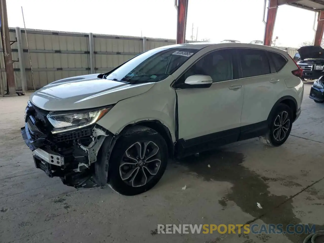 1 Photograph of a damaged car 7FARW1H55ME000342 HONDA CRV 2021