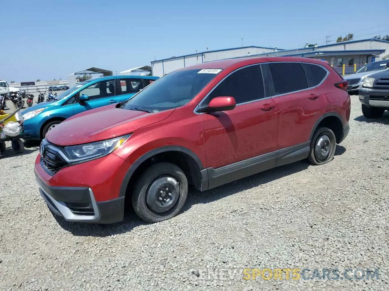 1 Photograph of a damaged car 7FARW1H72ME022798 HONDA CRV 2021