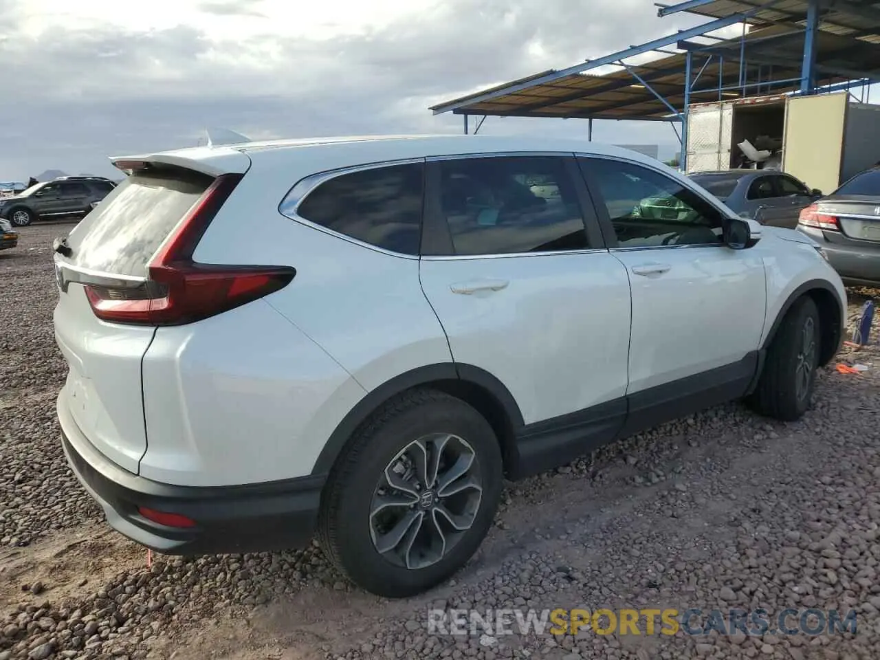 3 Фотография поврежденного автомобиля 7FARW1H81ME019173 HONDA CRV 2021