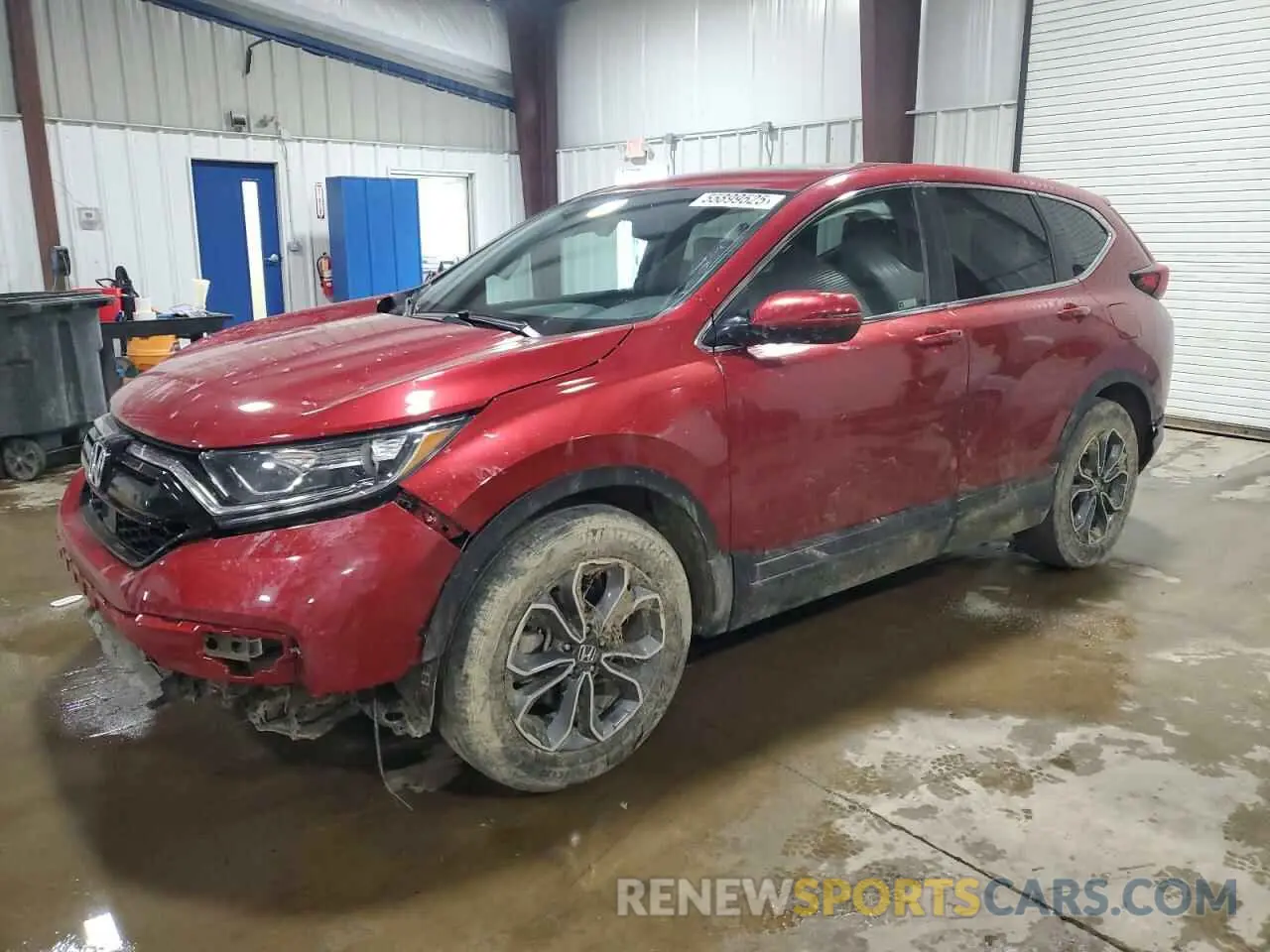 1 Photograph of a damaged car 7FARW1H85ME011111 HONDA CRV 2021