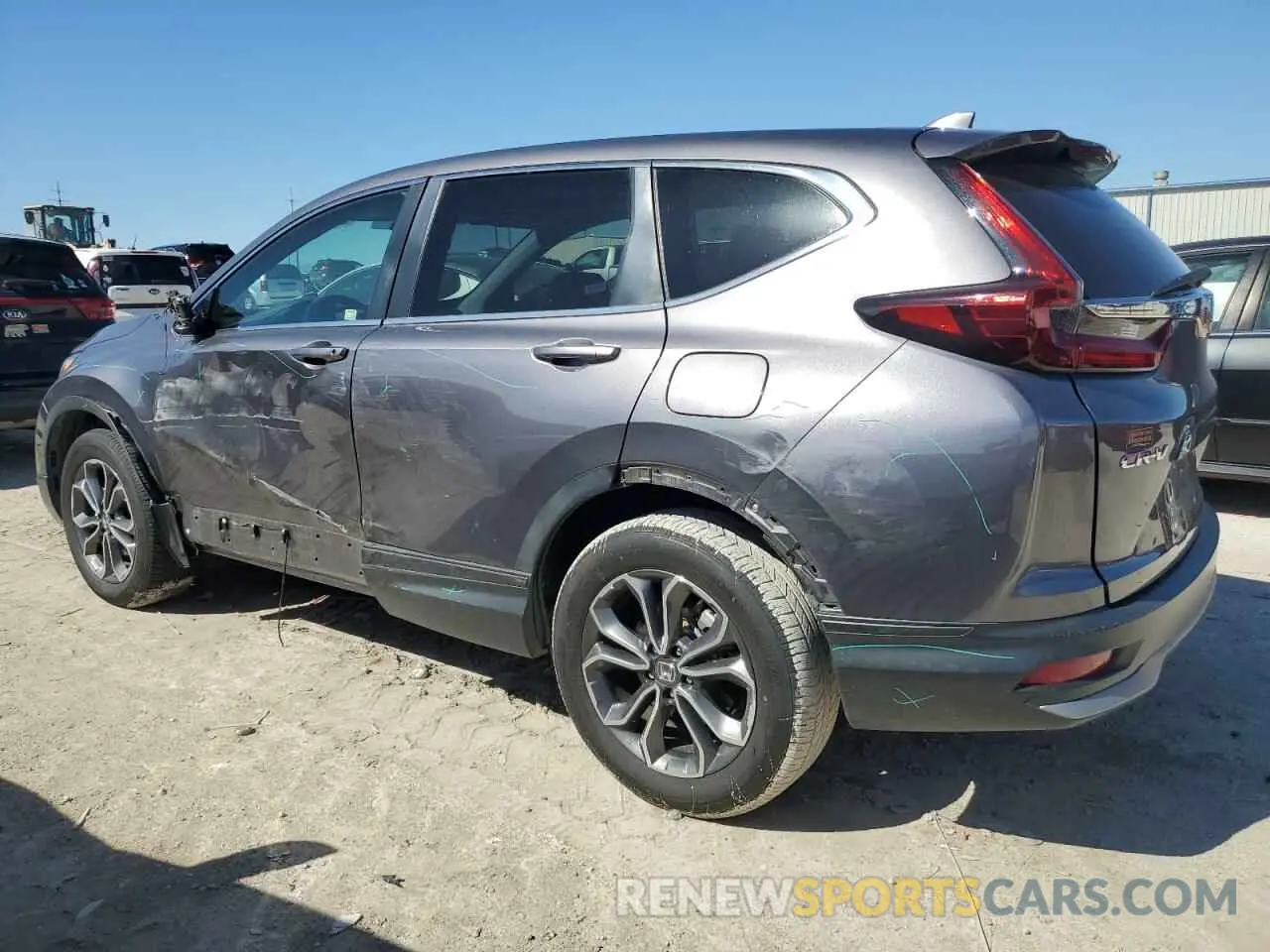 2 Фотография поврежденного автомобиля 7FARW2H55ME018863 HONDA CRV 2021