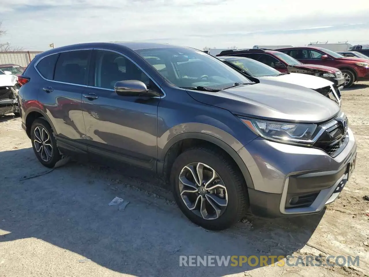 4 Фотография поврежденного автомобиля 7FARW2H55ME018863 HONDA CRV 2021