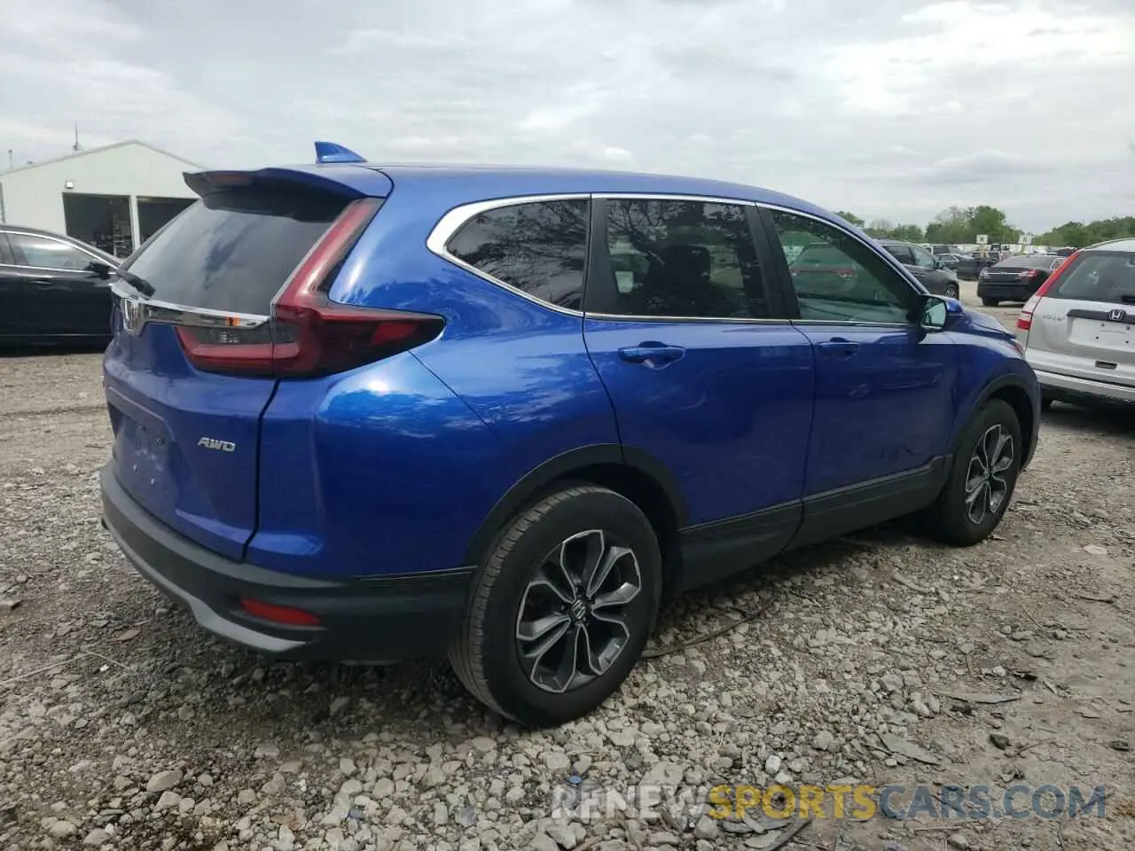 3 Photograph of a damaged car 7FARW2H57ME005080 HONDA CRV 2021