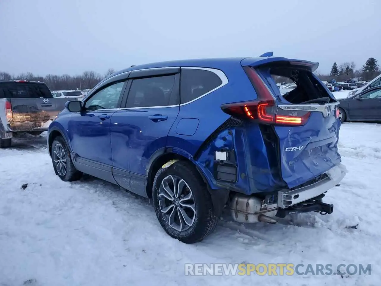 2 Фотография поврежденного автомобиля 7FARW2H83ME000954 HONDA CRV 2021