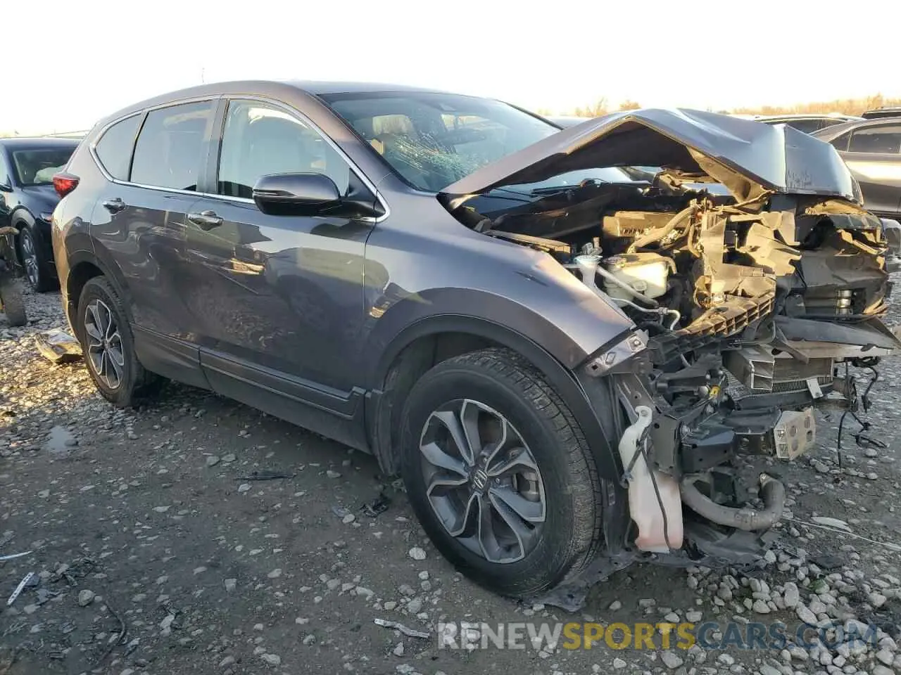 4 Фотография поврежденного автомобиля 7FARW2H83ME016376 HONDA CRV 2021