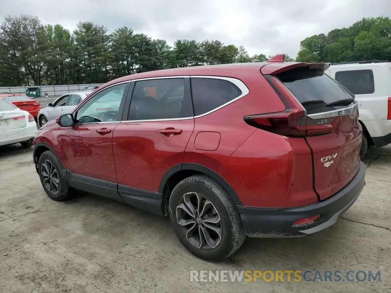 2 Фотография поврежденного автомобиля 7FARW2H89ME002739 HONDA CRV 2021