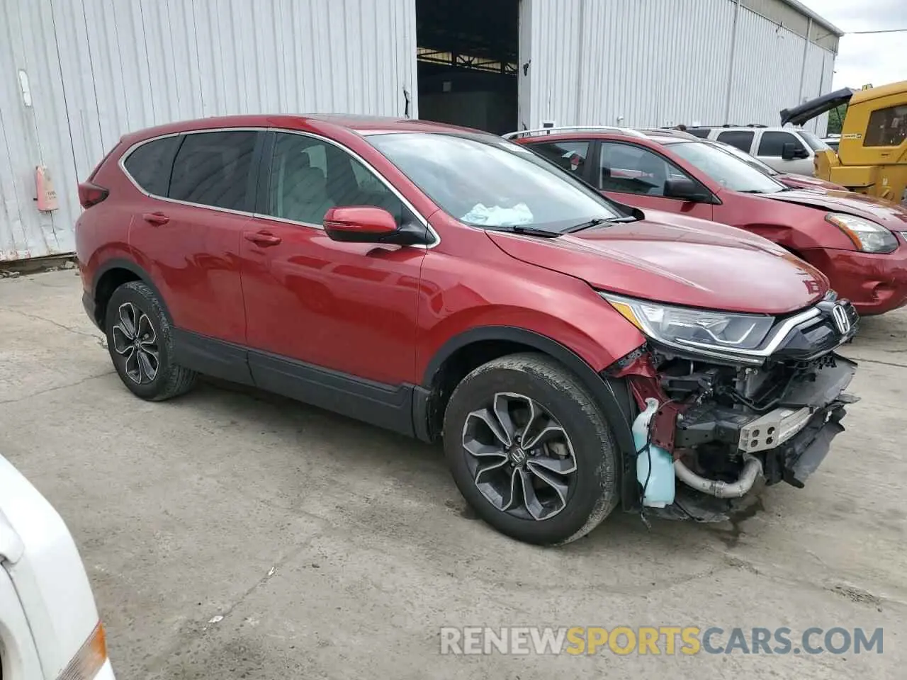 4 Фотография поврежденного автомобиля 7FARW2H89ME002739 HONDA CRV 2021