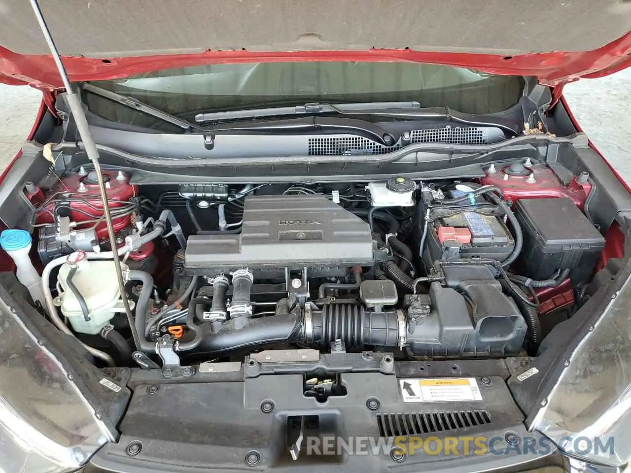 13 Photograph of a damaged car 2HKRW1H51NH407718 HONDA CRV 2022