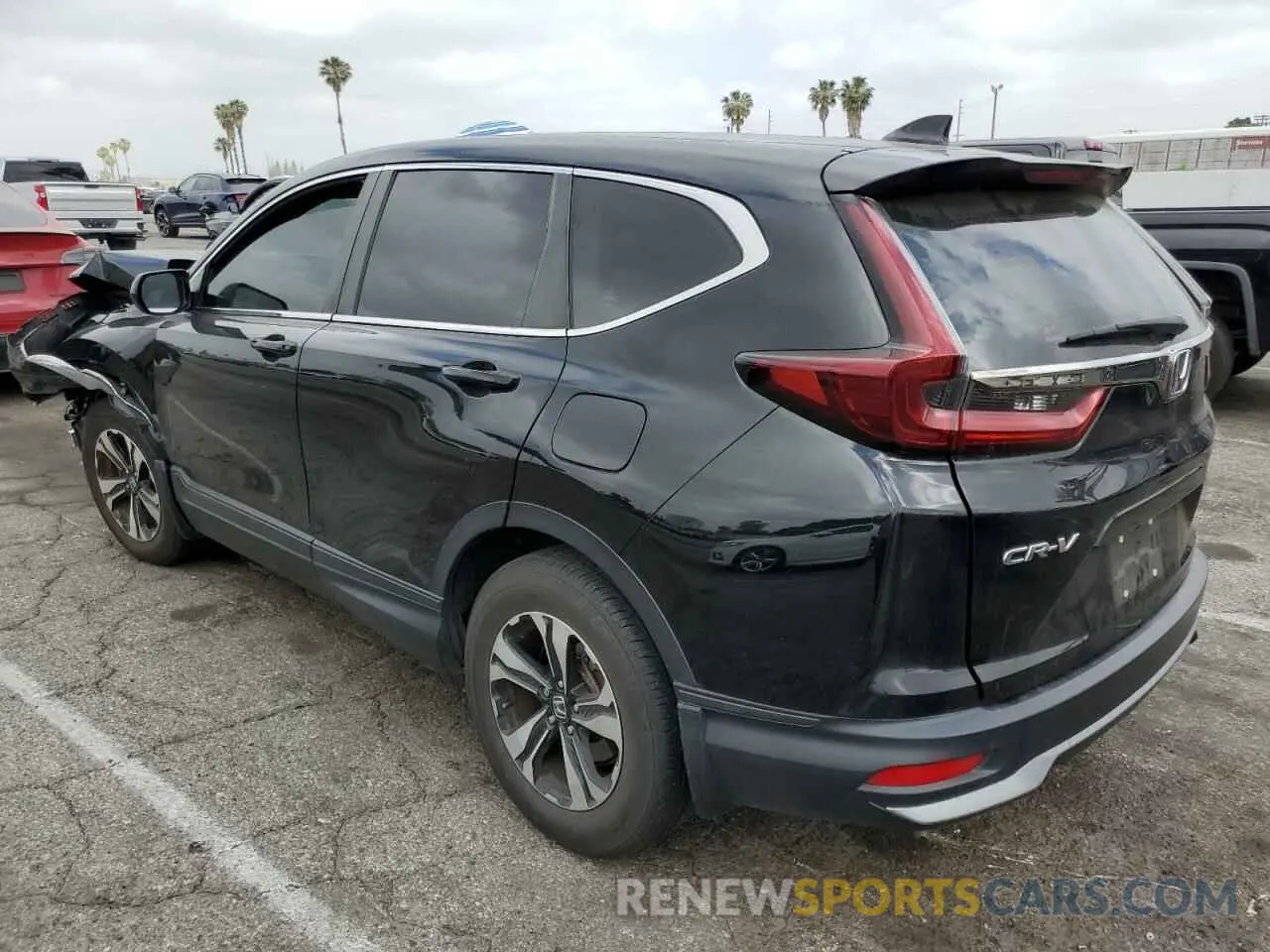 2 Photograph of a damaged car 2HKRW1H74NH403048 HONDA CRV 2022