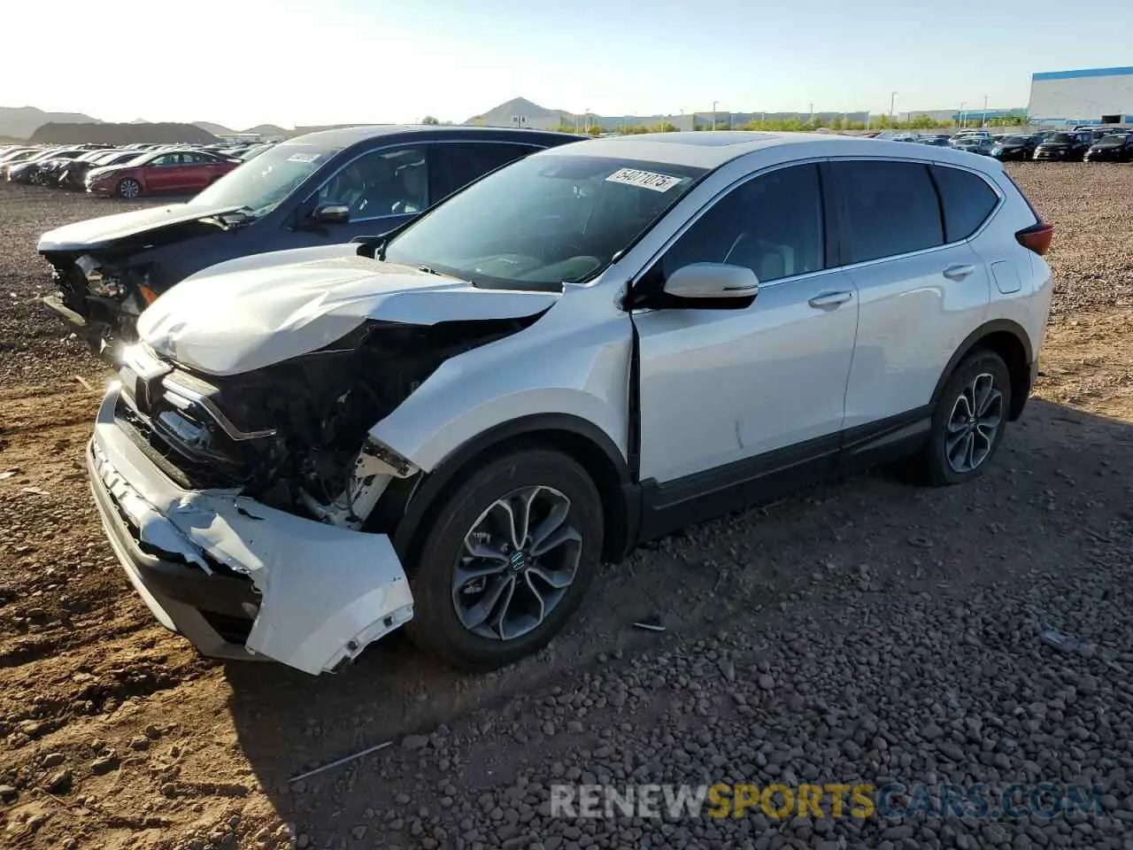 1 Фотография поврежденного автомобиля 2HKRW1H81NH404540 HONDA CRV 2022