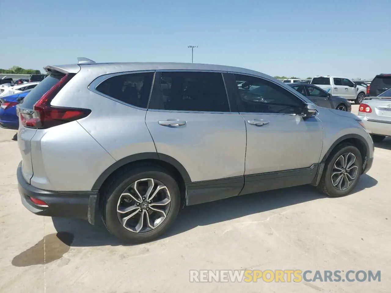 3 Photograph of a damaged car 2HKRW1H83NH405429 HONDA CRV 2022