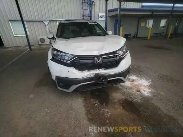 11 Photograph of a damaged car 2HKRW1H87NH406602 HONDA CRV 2022