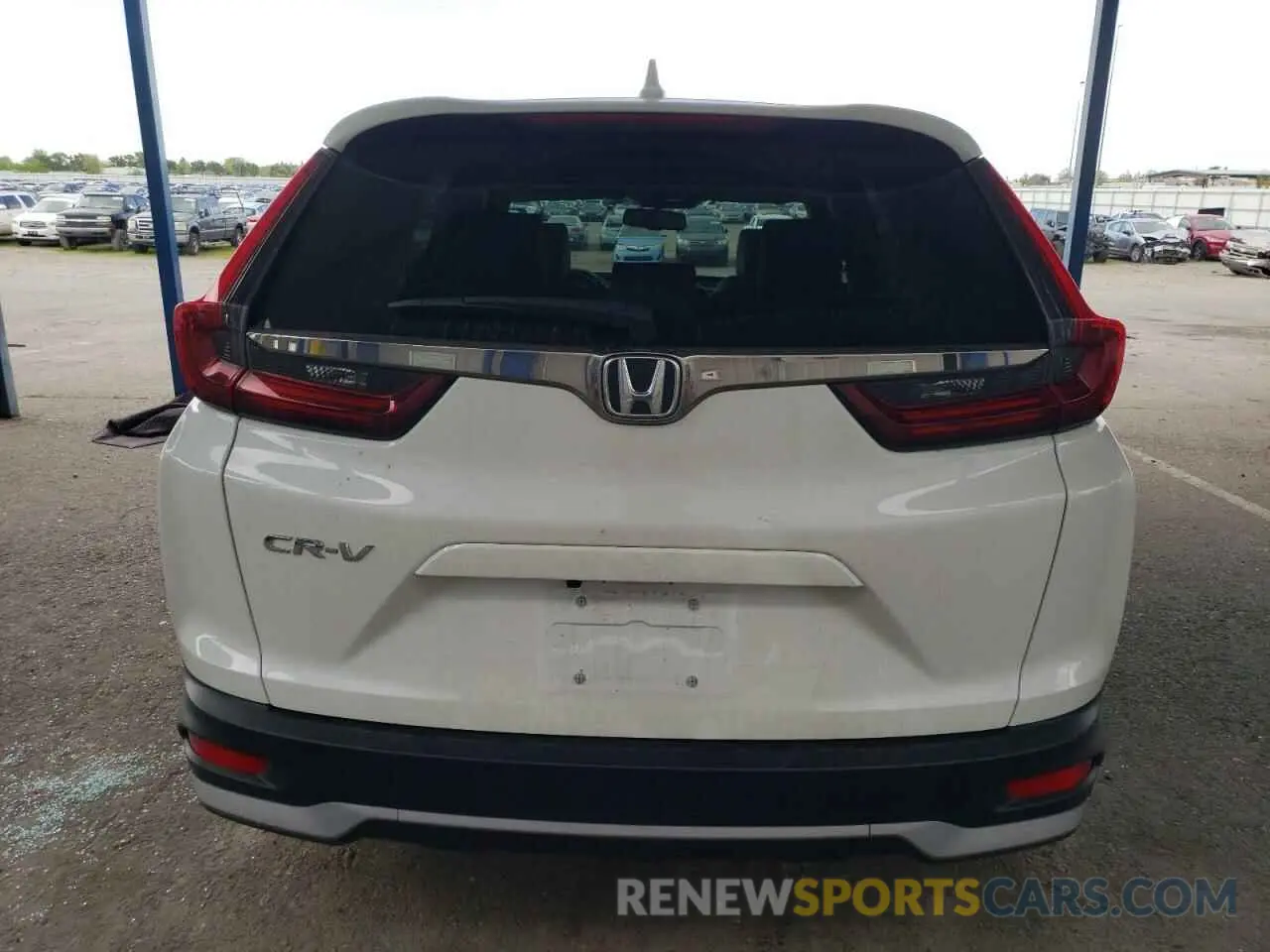6 Photograph of a damaged car 2HKRW1H87NH406602 HONDA CRV 2022