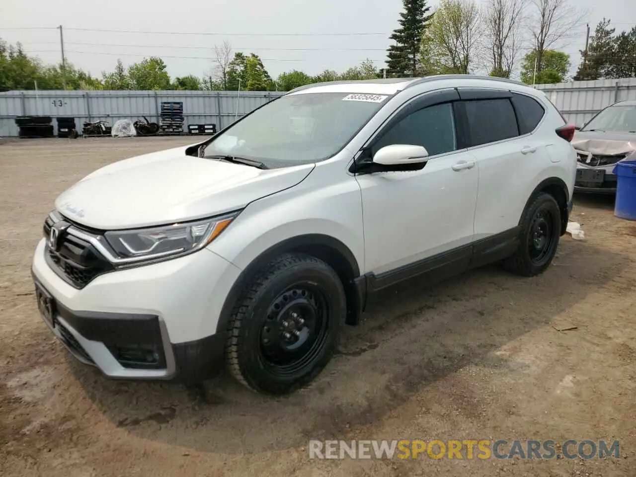 1 Photograph of a damaged car 2HKRW2H46NH217989 HONDA CRV 2022