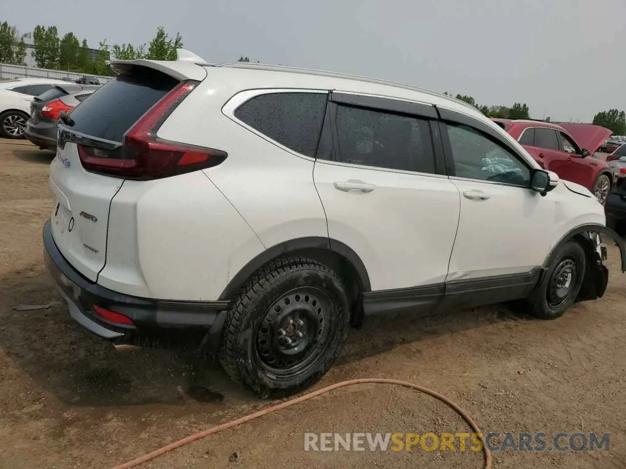 3 Photograph of a damaged car 2HKRW2H46NH217989 HONDA CRV 2022
